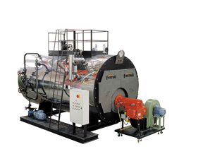 Steel steam boiler 02